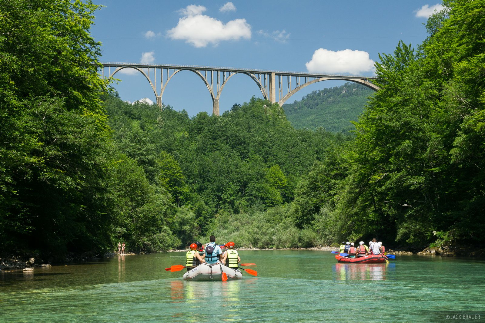 Rafting on the Tara River